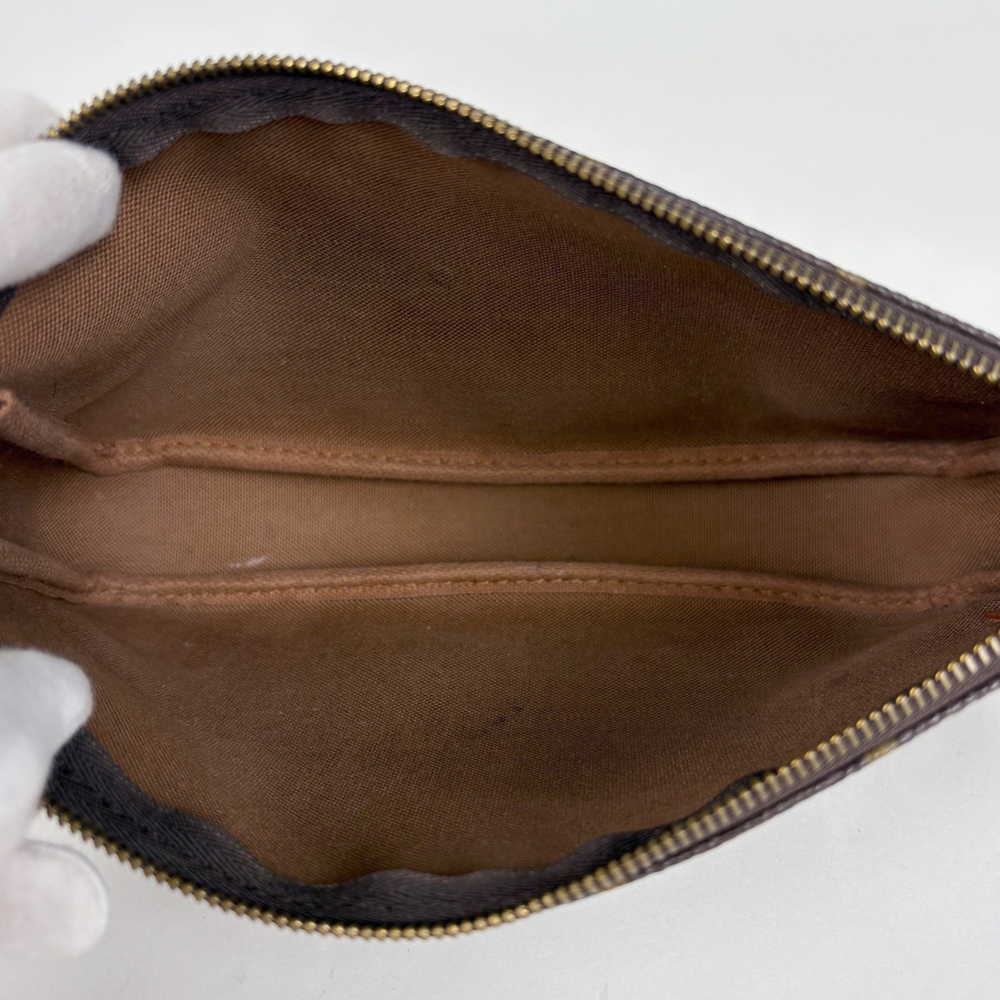 LOUIS VUITTON Brown Monogram Pochette Pouch - Picture 8 of 8